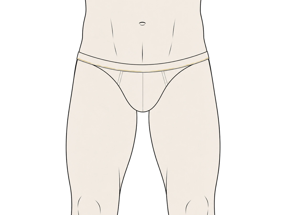 ビキニのシルエット図