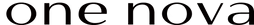 one nova（ワンノバ）のロゴ