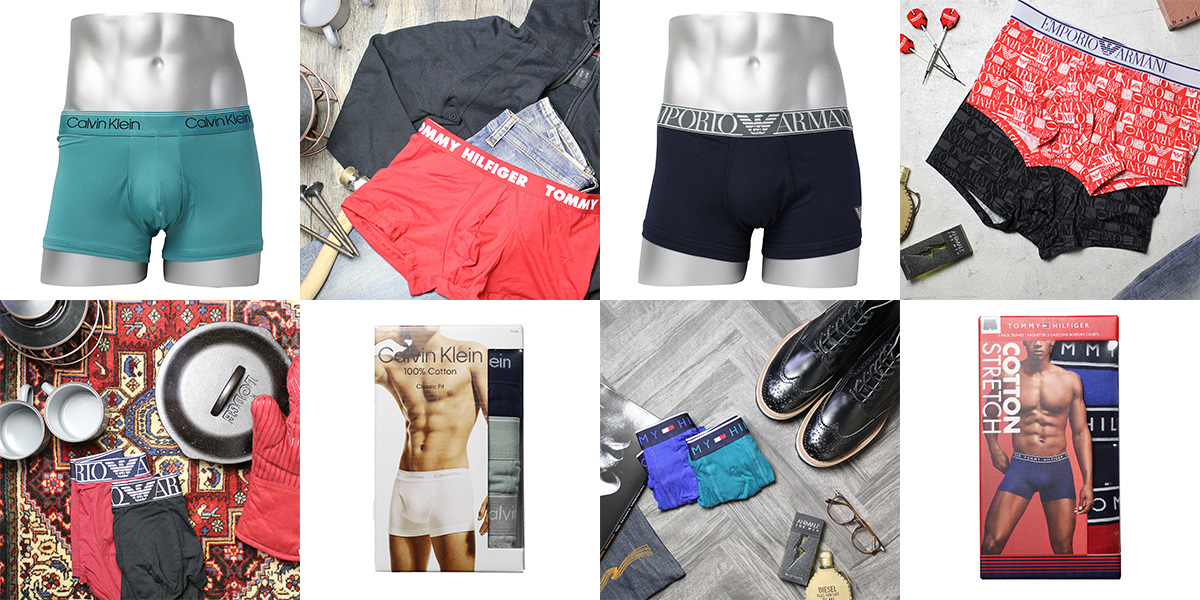 Calvin Klein、EMPORIO ARMANI、TOMMY HILFIGERを入荷しました。
