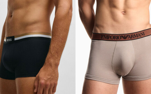 EMPORIO ARMANI、HUGO BOSS