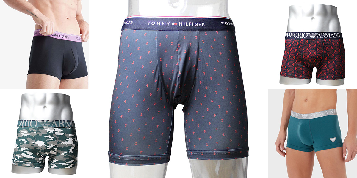 Calvin Klein、EMPORIO ARMANI、TOMMY HILFIGER を入荷しました。