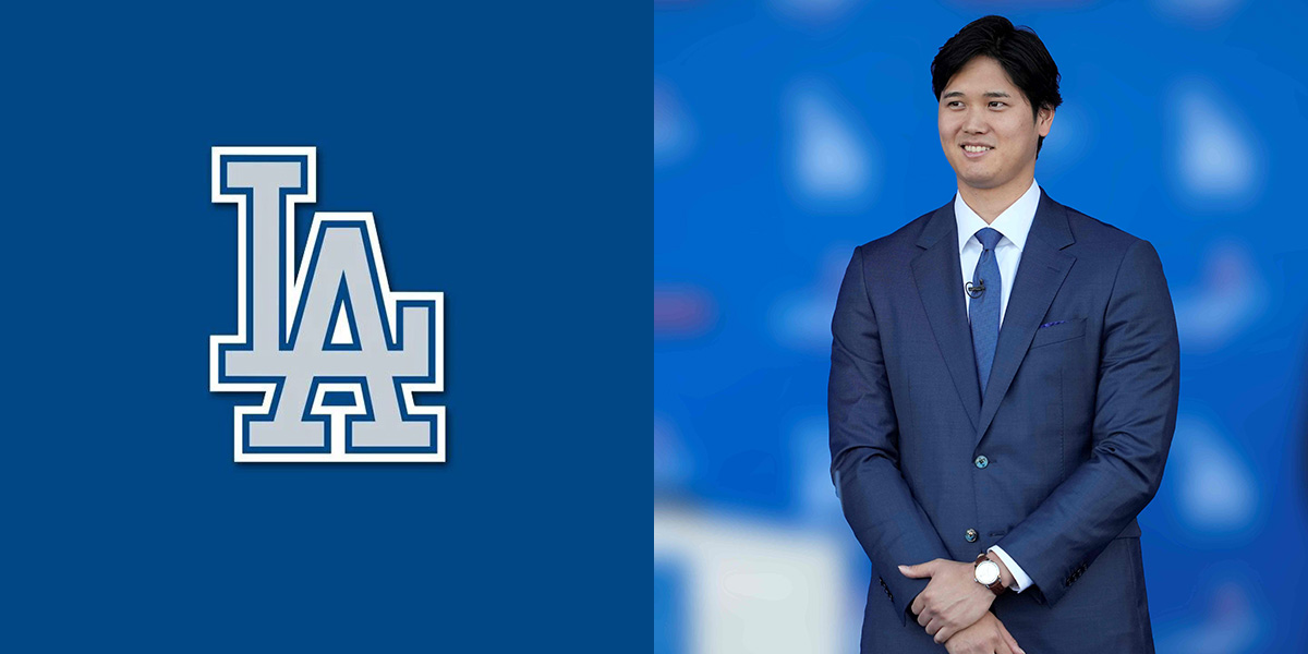 大谷翔平、ドジャース移籍会見でBOSSスーツ着用｜LUCANOR(ルカノール)