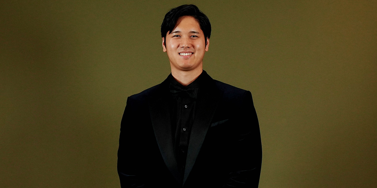 大谷翔平選手、MVP授賞式にてBOSSを着用｜LUCANOR(ルカノール)