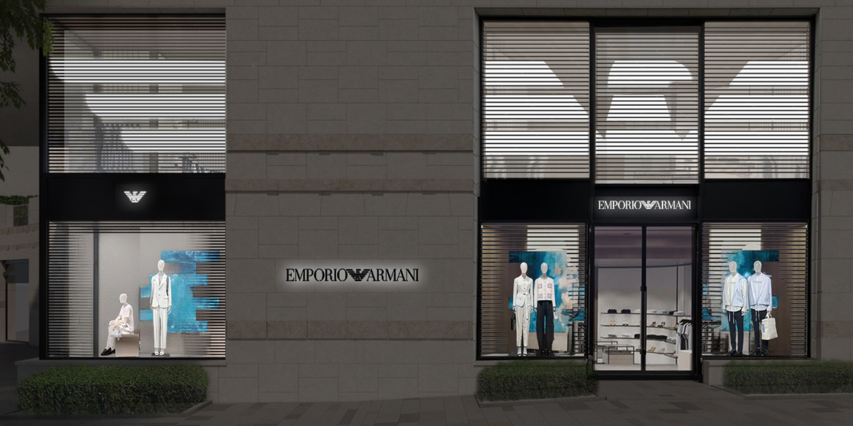 エンポリオ アルマーニの路面店が東京・六本木に今春オープン