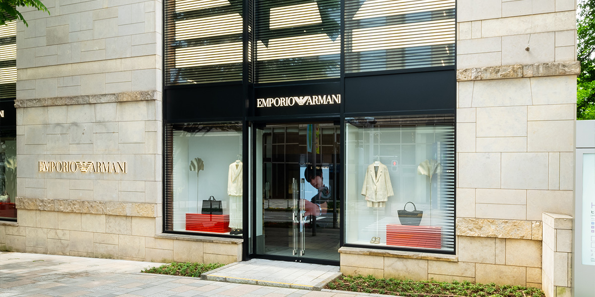 エンポリオ アルマーニ六本木ヒルズ店がオープン