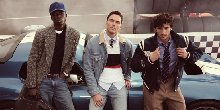 トミー ヒルフィガー、FALL 2025キャンペーン「THE HILFIGER RACING CLUB」を発表