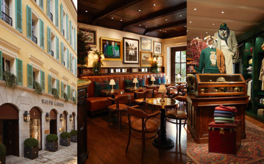 ラルフローレンがミラノに旗艦店をオープン