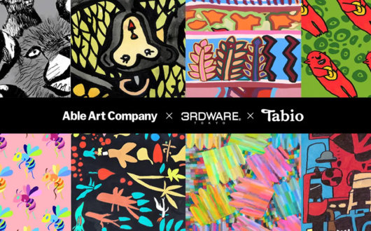 Tabio、エイブルアート、3RDWAREとコラボレーション