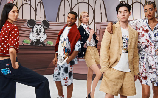 トミーヒルフィガー×ディズニー：マンガ風100周年コラボ発表