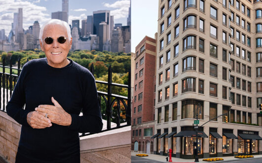 ジョルジオ・アルマーニが、ニューヨークで2025年春夏コレクション