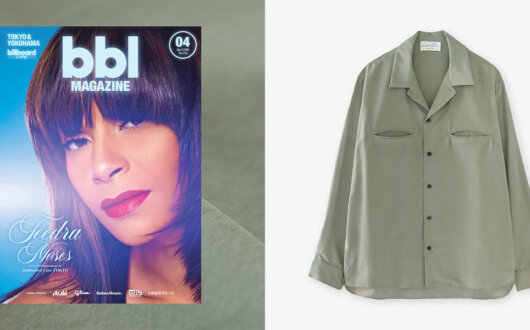 LOOKSEA「Silk Open Collar Shirts」がBBLマガジン4月号に掲載されました